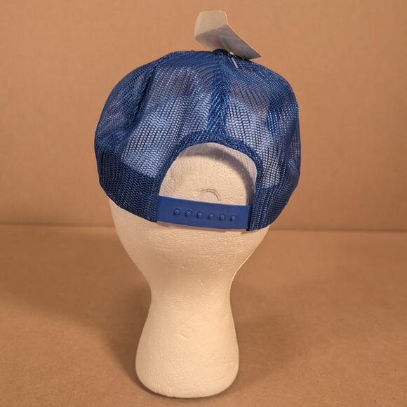 Vintage Statue of Liberty 1986 Centennial Snapback Trucker Hat NWT Blue White - Picture 7 of 8